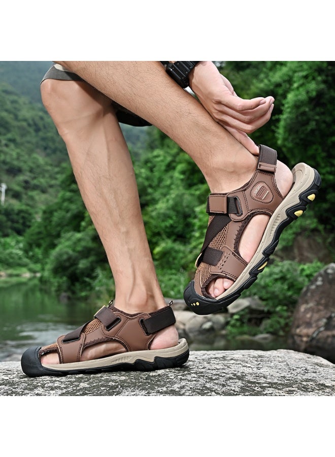 Men Fashion Big Size Summer Sport Sandals Beach Water Hiking Shoes Comfort Breathable Casual Non-slip Indoor Outdoor Sandal - Image 3