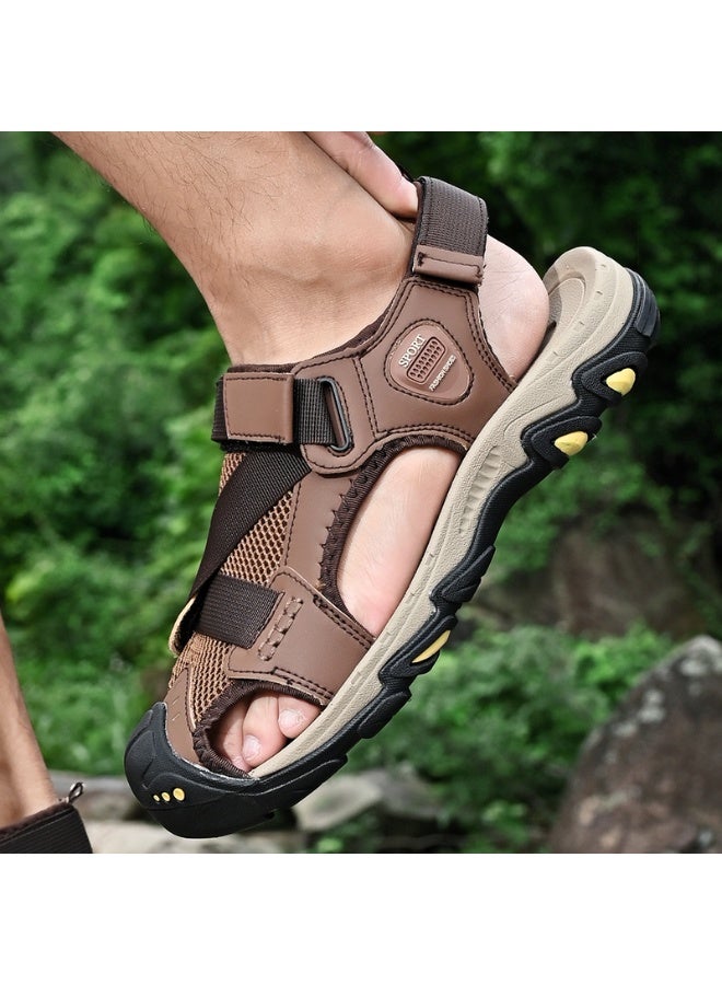 Men Fashion Big Size Summer Sport Sandals Beach Water Hiking Shoes Comfort Breathable Casual Non-slip Indoor Outdoor Sandal - Image 4