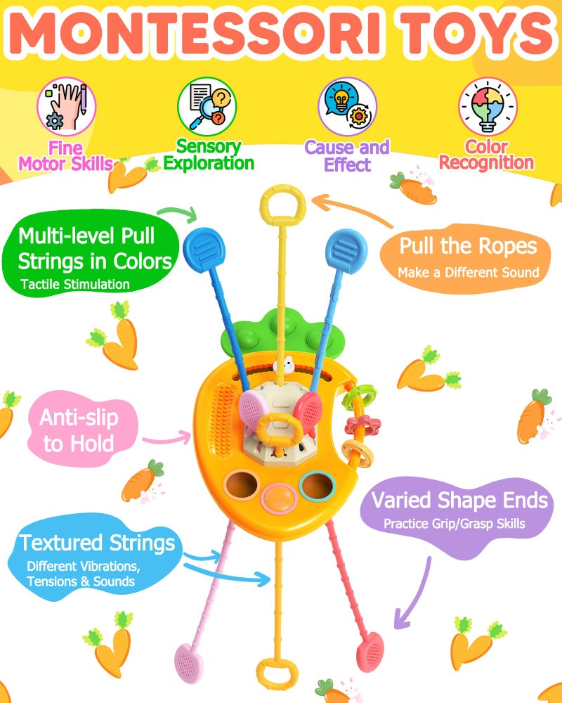 Tonberless Baby Easter Toys, Toddler Easter Basket Stuffers, Baby Birthday Gift Basket Essentials Montessori Toys for 18+ Months Infant Boys and Girls - Image 4