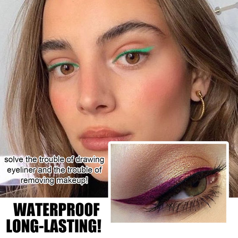 Eyeliner Sticker Double Eyelid Tape Glitter Eyeliner Eyeshadow Sticker Eye Makeup Tool - Image 4