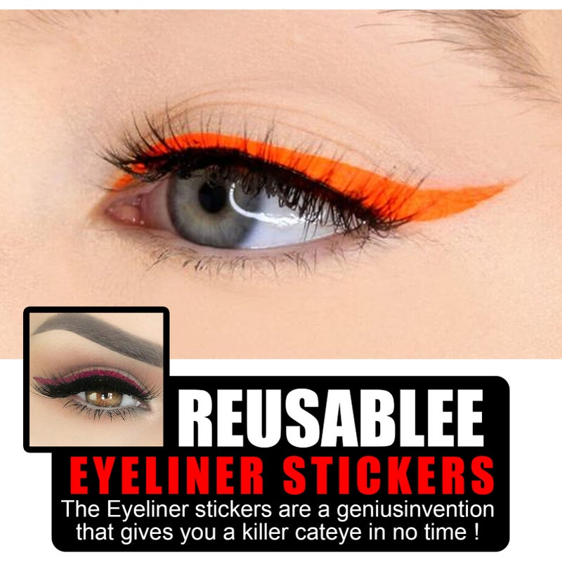 Eyeliner Sticker Double Eyelid Tape Glitter Eyeliner Eyeshadow Sticker Eye Makeup Tool - Image 3