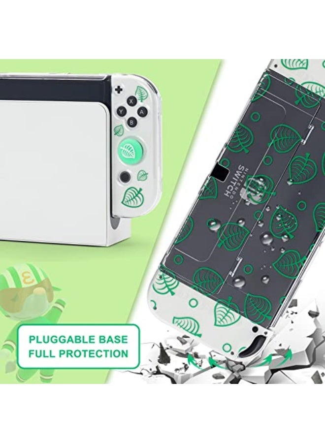 Switch Carry Case for Nintendo Switch OLED, Travel Carrying Switch Case Bundle Bag Portable Protective Accessories Kit (Animal Crossing) - Image 5
