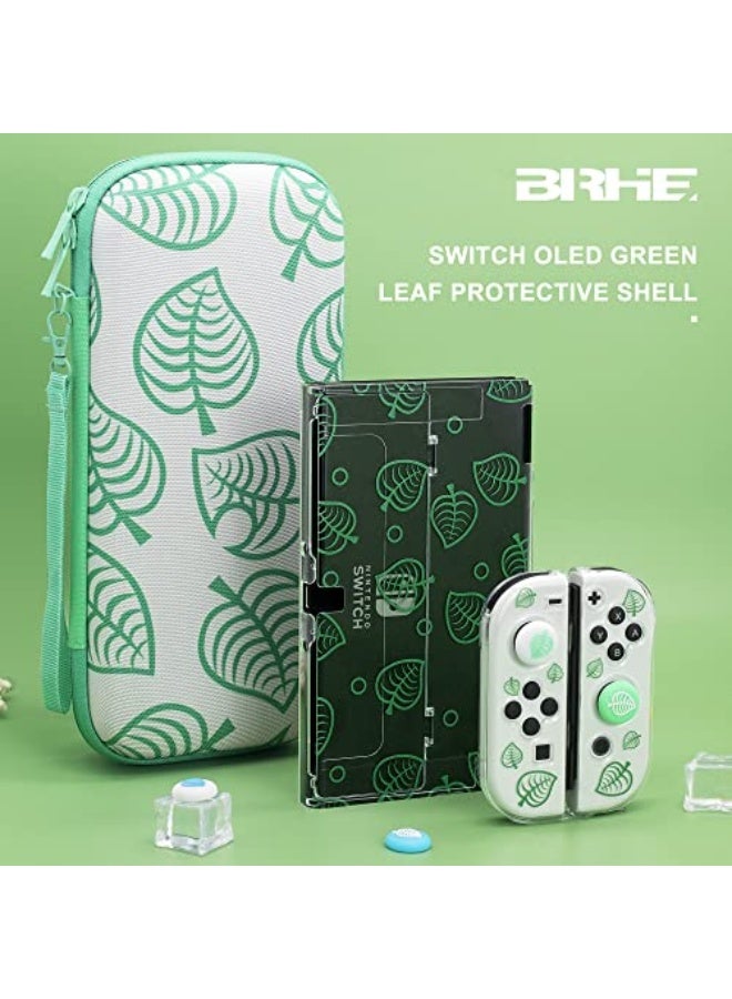 Switch Carry Case for Nintendo Switch OLED, Travel Carrying Switch Case Bundle Bag Portable Protective Accessories Kit (Animal Crossing) - Image 4