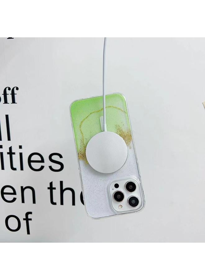 erorex Case For iPhone 13 Gilding MagSafe Hybrid Clear TPU Phone Case - Image 4