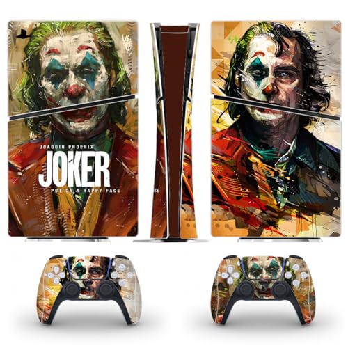 PEYANZ Vinyl Skin Compatible with PS5 Slim Digital Edition HD Print Scratch Resistant BubbleFree Application - Image 1