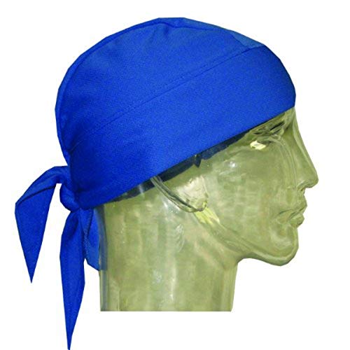 HyperKewl 6536-RB Evaporative Cooling Skull Cap, Blue - Image 2