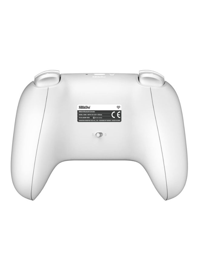 8بت دو يد تحكم 8Bitdo 64 بتقنية البلوتوث لجهاز Analogue 3D، نينتندو سويتش / سويتش 2، ويندوز، وأندرويد – اللون: أبيض. - Image 4