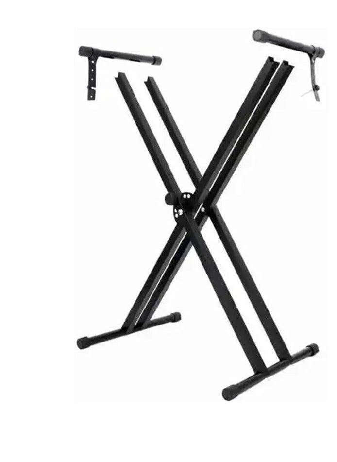 Megarya Rock Your Keys with Stability: Megarya Double X Keyboard Stand  - Image 1