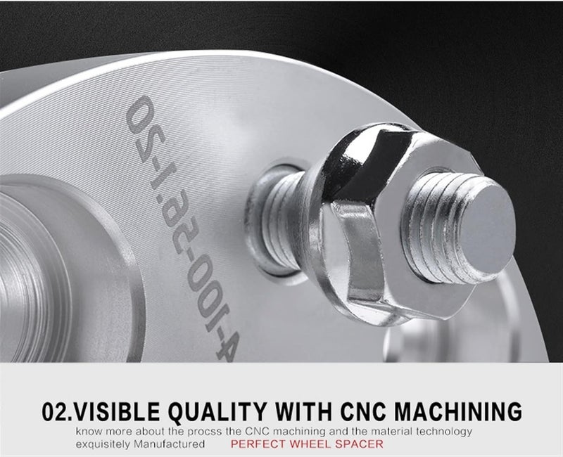 Wivplex 2PC Wheel Spacer Adapter for Paladin Navara and Haval H5 - Image 3