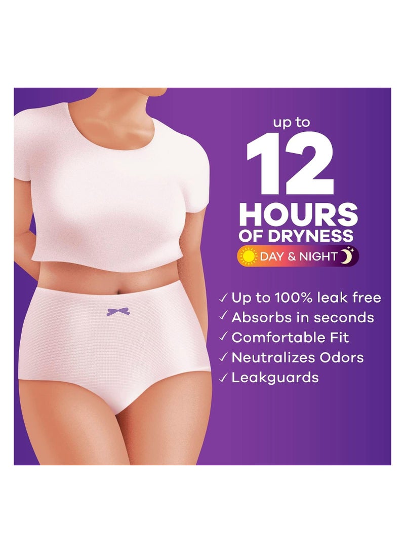 Always Discreet Incontinence Underwear for Women Extra-Large 15 Count - Image 5