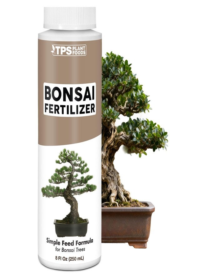 TPS NUTRIENTS سماد بونساي - غذاء سائل للنباتات من أجل نمو صحي، وأوراق نابضة بالحياة، وتطور جذور أقوى، 8 أونصة - Image 1