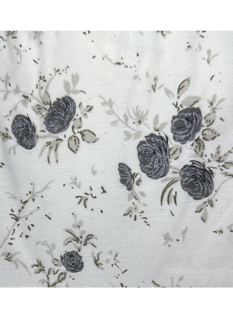 فستان بناتي مبطن من الداخل بلا أكمام برقبة دائرية - Image 3