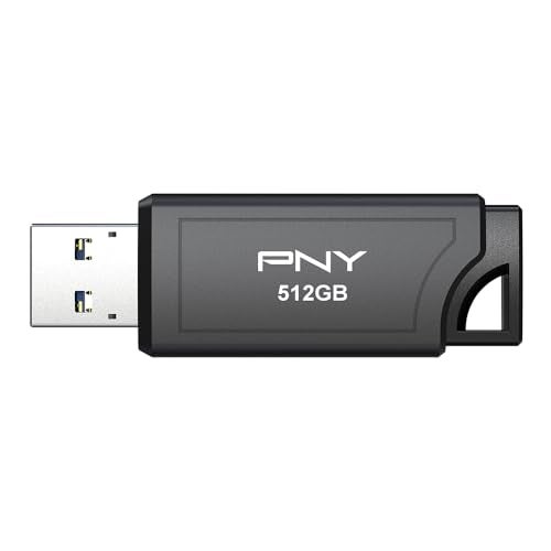 PNY 512 جيجابايت PNY PRO Elite V3 فلاش درايف USB 3.2 الجيل 2 – سرعة قراءة تصل إلى 1000 ميجابايت/ثانية، سرعة كتابة تصل إلى 800 ميجابايت/ثانية، أداء استثنائي لتخزين البيانات الاحترافية ونقلها، تصميم معدني فاخر، موصل نوع-A - Image 3