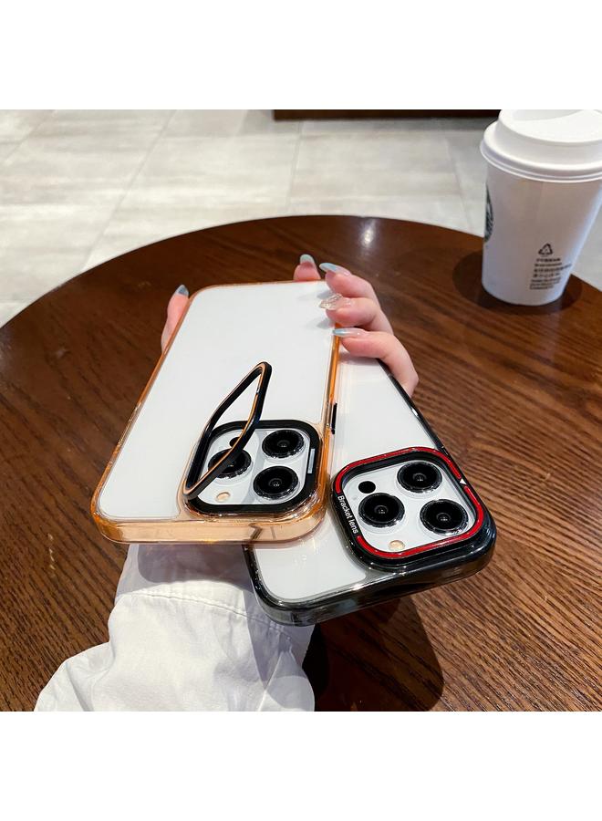 اس-توب جراب لهاتف iPhone 13 مع حامل كاميرا غير مرئي وغطاء شفاف للهاتف - Image 4