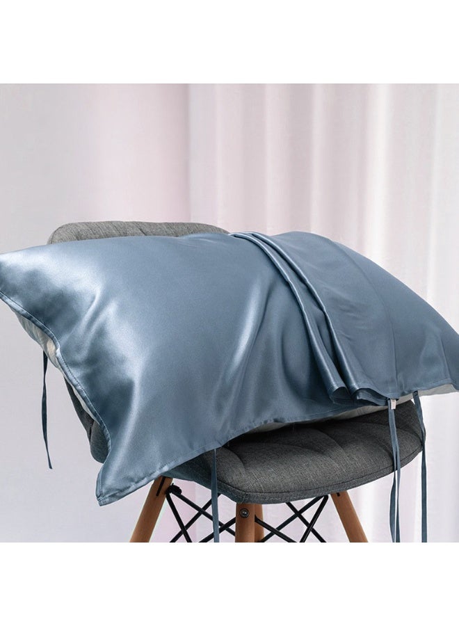 Clearance Sale! 2 Pack Premium Satin Pillowcases, Ultra Soft & Breathable, Skin-Friendly Pillow Covers for All Seasons - Image 3