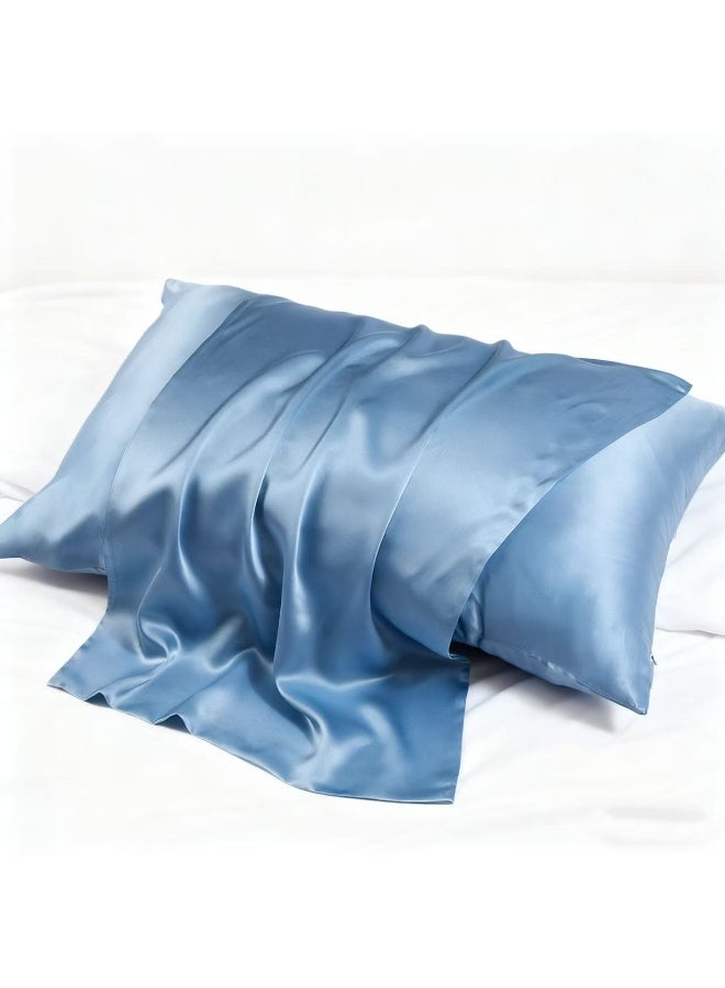Clearance Sale! 2 Pack Premium Satin Pillowcases, Ultra Soft & Breathable, Skin-Friendly Pillow Covers for All Seasons - Image 2