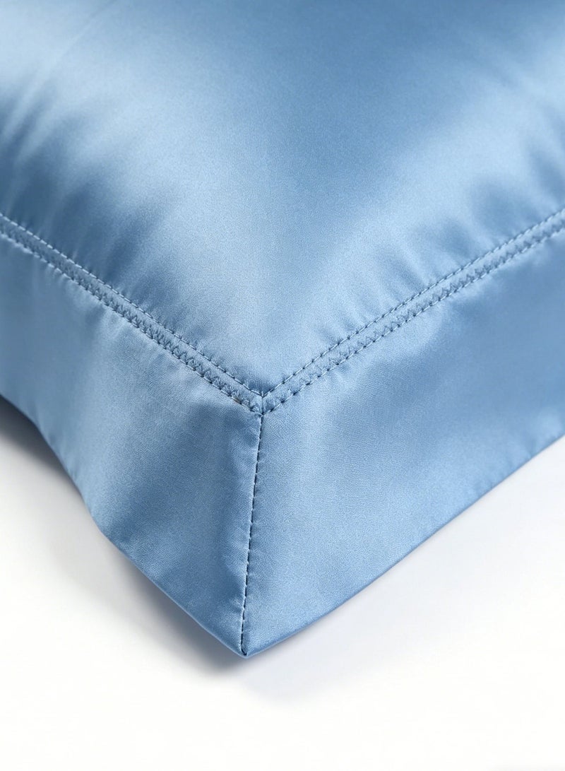 Clearance Sale! 2 Pack Premium Satin Pillowcases, Ultra Soft & Breathable, Skin-Friendly Pillow Covers for All Seasons - Image 5