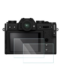 SJet 2 PACK Screen Protector for Fujifilm X-T30 II X-S10 X-T30 X-T20 X-T10 X-E3 Fuji XS10 XT30 XT30 II XF10 XT100 X-A1 X-A2, 0.3mm 9H Hardness Tempered Glass Cover Anti-Scrach Anti-Bubble  - Image 1