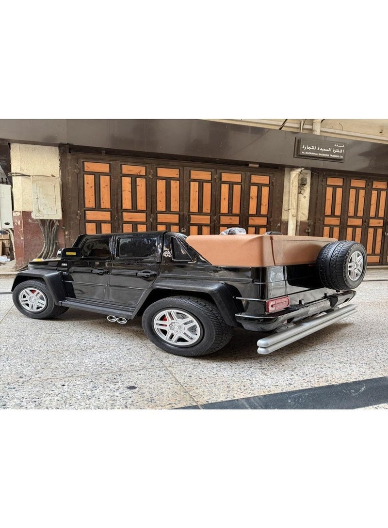 سيارة مرسيدس بنز للأطفال بمقعدين،  بطارية 24 فولت، سيارة كهربائية للأطفال للقيادة - Image 2