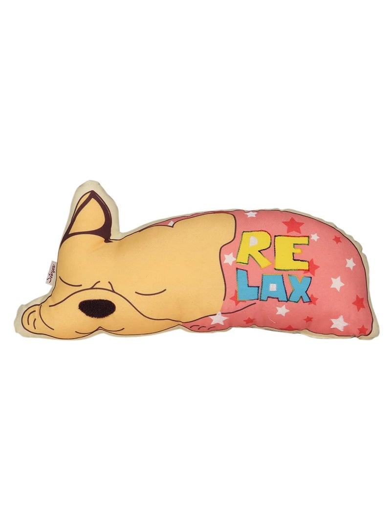 Sivya by Home Micro Filled Shape Cute Cushion for Kids (Relax Dog), Pack of 1 - Image 2