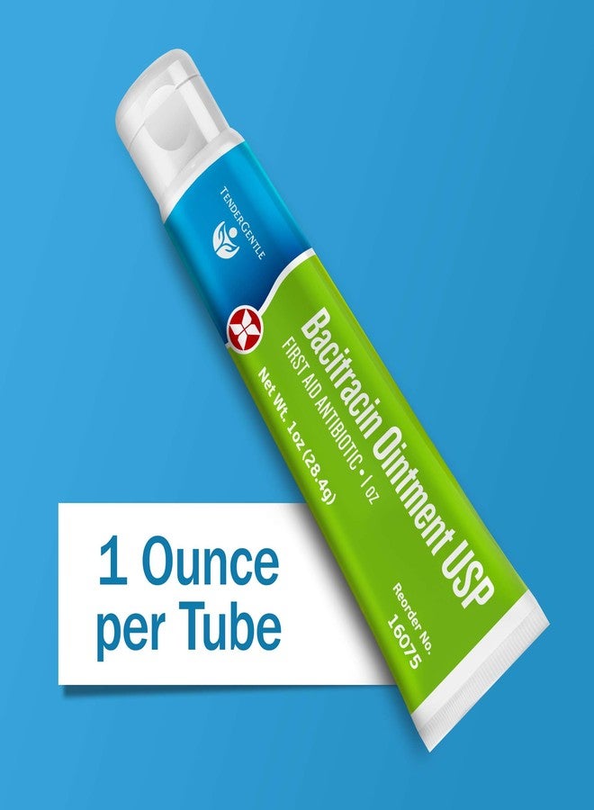 TenderGentle Bacitracin Antibiotic Ointment with Zinc USP - 1 oz Topical Antibiotic First Aid Ointment - Helps Prevent Infection in Minor Cuts, Scrapes, and Burns - Image 2