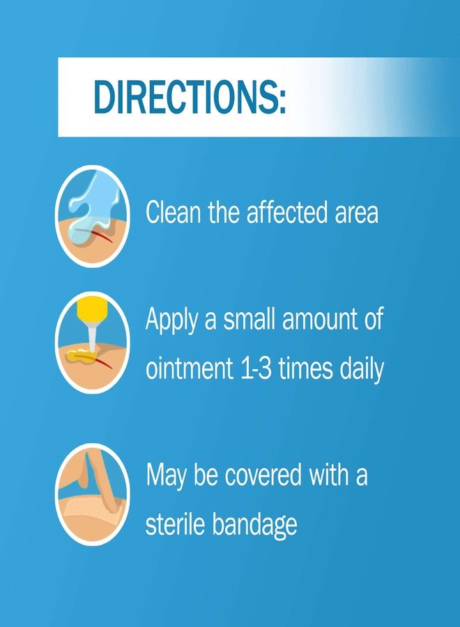 TenderGentle Bacitracin Antibiotic Ointment with Zinc USP - 1 oz Topical Antibiotic First Aid Ointment - Helps Prevent Infection in Minor Cuts, Scrapes, and Burns - Image 5
