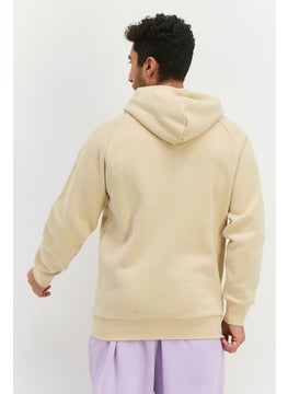 PUMA Men Sportswear Fit Long Sleeve Outdoor Sweatshirts, Beige  - Image 3