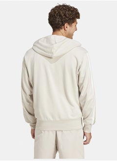 Adidas Essentials 3-Stripes French Terry Full-Zip Hoodie  - Image 4