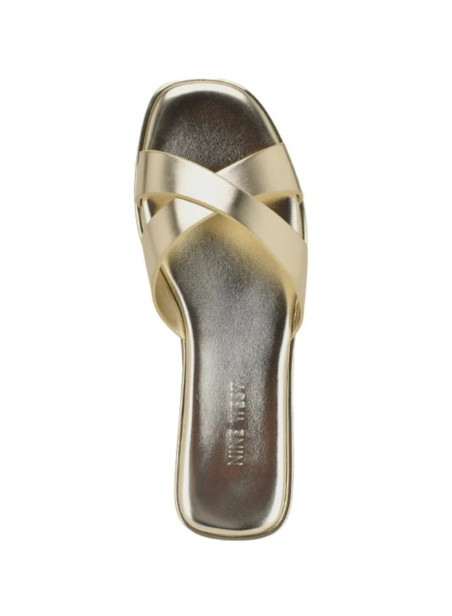ناين ويست NINEWEST WNEDENY3 SANDALS GOLD