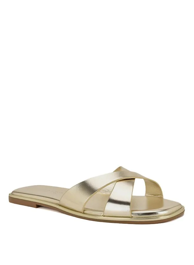 ناين ويست NINEWEST WNEDENY3 SANDALS GOLD