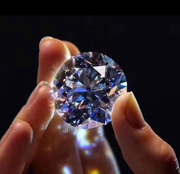 KaratKing GRA Certified Genuine Moissanite Diamond Gemstone Certified Loose Moissanite stone For Unisex (1.2 Carat) - Image 5