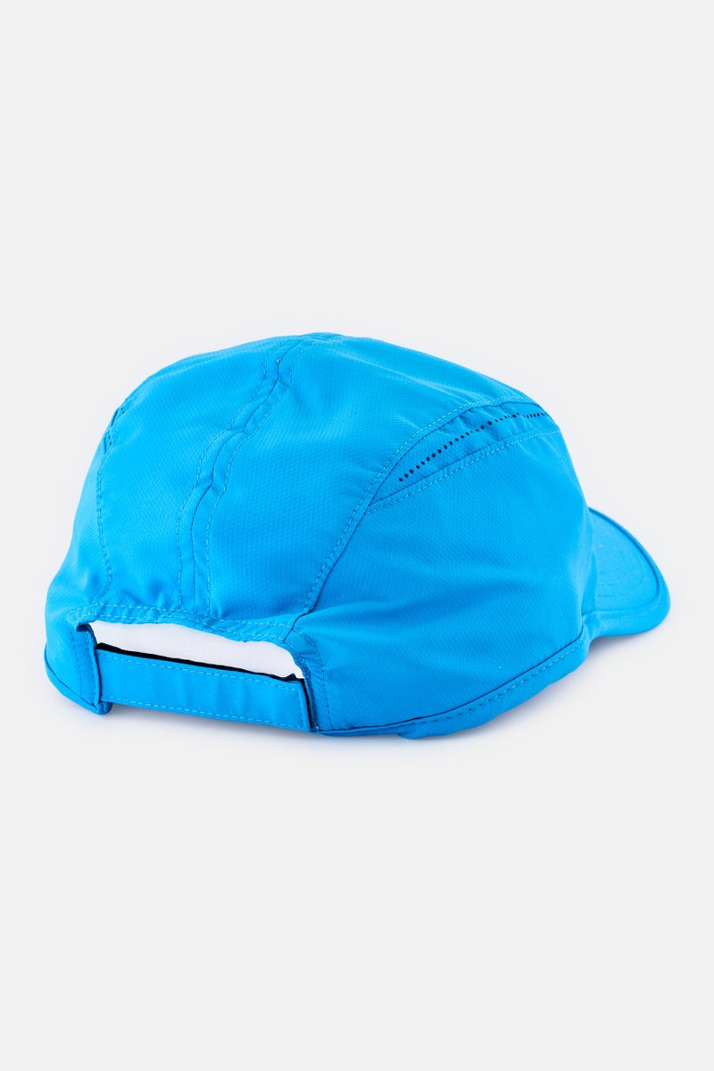 Mizuno قبعة قابلة للتعديل بشعار العلامة التجارية للرجال، أزرق سماوي - Image 2