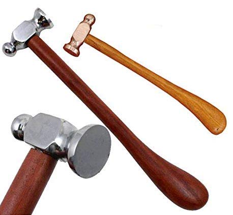 DIY Crafts Pack Of 1 Pc, Design No #1, 1 Pc Hammer Flat Round Car Auto Hammer Chasing Watchmaker Tool Chaser Or Chasing 1 Pieces Ch (Pack Of 1 Pc, Design No #1) - Image 1