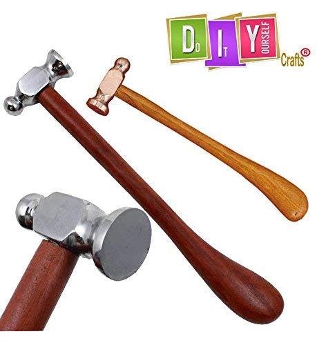 DIY Crafts Pack Of 1 Pc, Design No #1, 1 Pc Hammer Flat Round Car Auto Hammer Chasing Watchmaker Tool Chaser Or Chasing 1 Pieces Ch (Pack Of 1 Pc, Design No #1) - Image 2