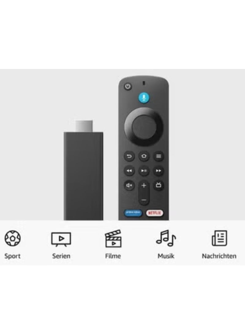 TV Streaming Media Stick with Voice Remote | Full HD 1080p | Wi-Fi 5 | 8GB Storage | Artificial intelligence Built-in - Image 3