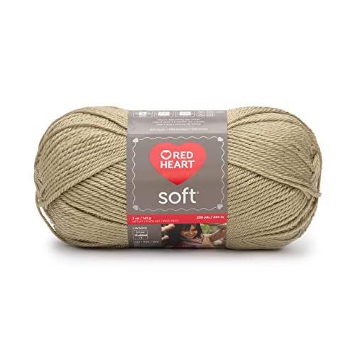 Red Heart Soft Wheat Yarn - 3 Pack of 141g/5oz - Acrylic - 4 Medium (Worsted) - 256 Yards - Knitting/Crochet - Image 2