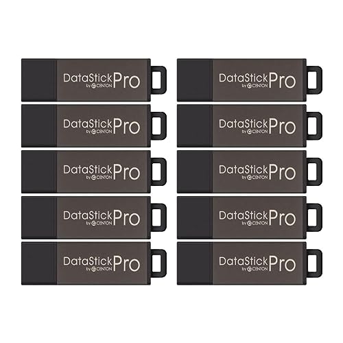 Centon 32GB DataStick Pro by Centon, 10 Pack, USB 2.0 Flash Drive Memory Stick for Storage and Backup - Image 1