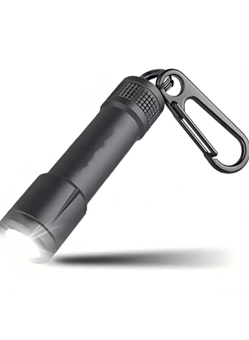 Mini LED Flashlight  N1 with Keychain, EDC Light, IPX7 Waterproof Build for Outdoor Camping etc. - Image 1