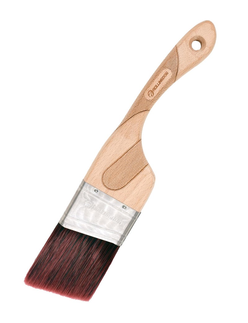 ROLLINGDOG Paint Brushes for Walls  Angled Paint Brushes Trim Brush for Painting Wall Furniture15 2 25