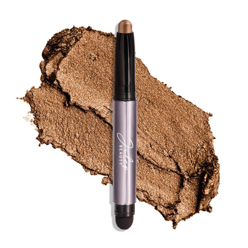 Julep Eyeshadow 101 CreamtoPowder Waterproof Shadow Stick  Bronze Shimmer  LongLasting CreaseProof Luminous Honey Brown Shimmer Eyeshadow with Builtin Smudger