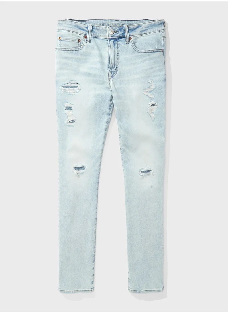 American Eagle Distressed Slim Fit Jeans