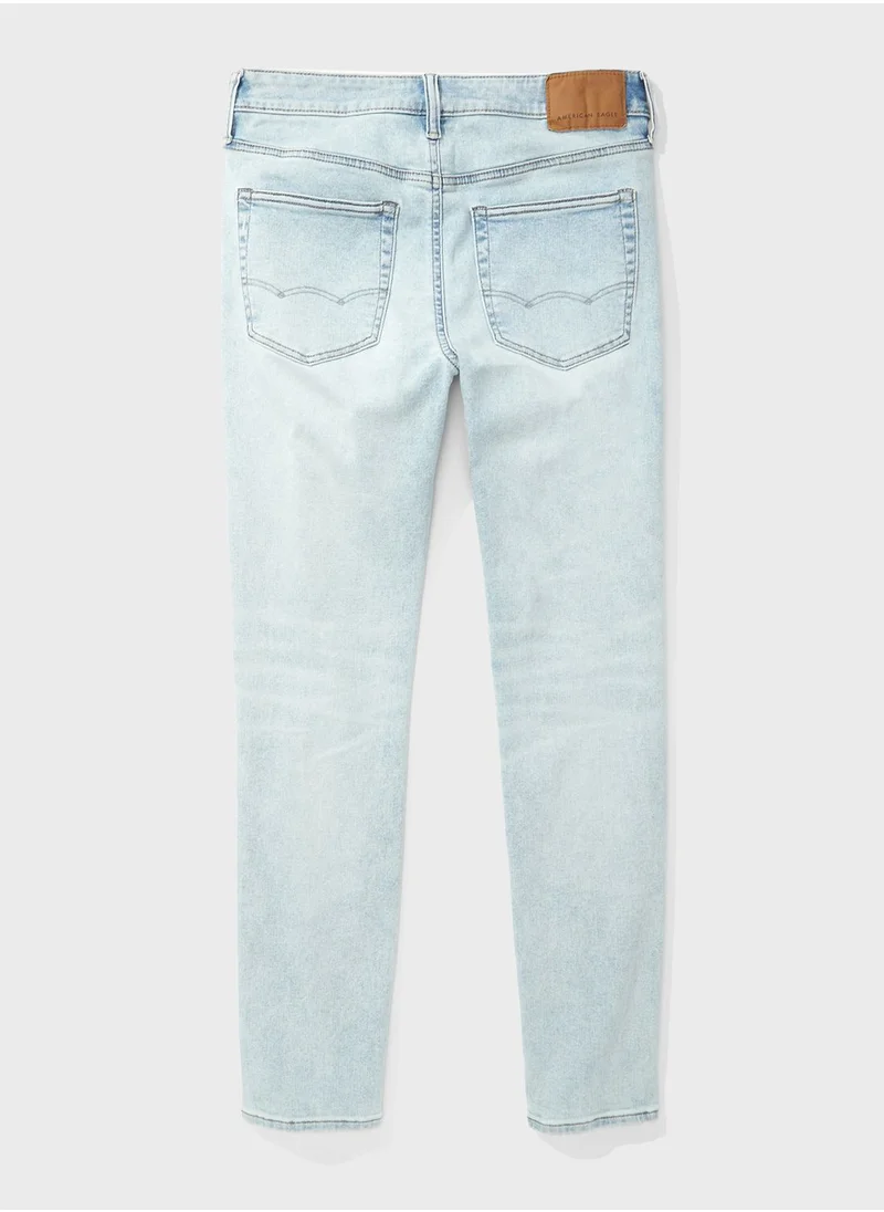 American Eagle Distressed Slim Fit Jeans