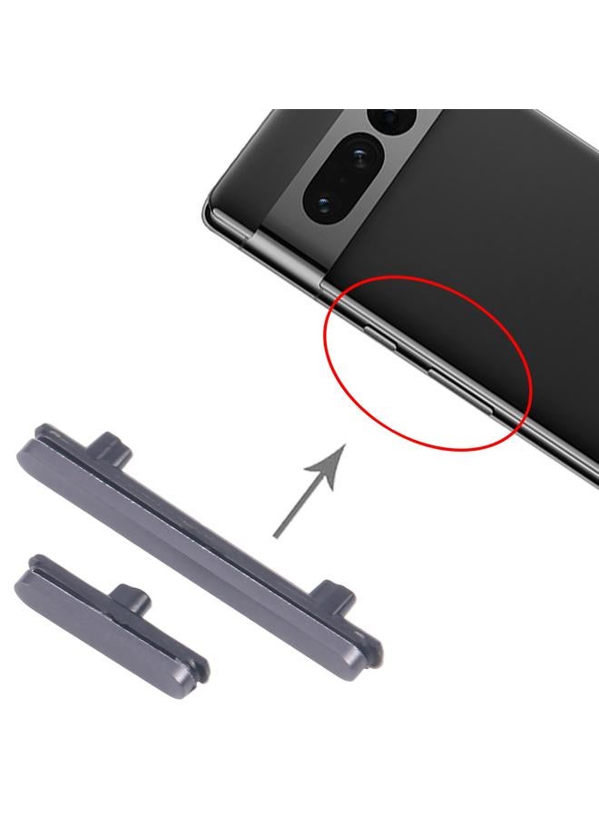 For Google Pixel 7 Pro Power on and Volume Control on (Black) - Image 4