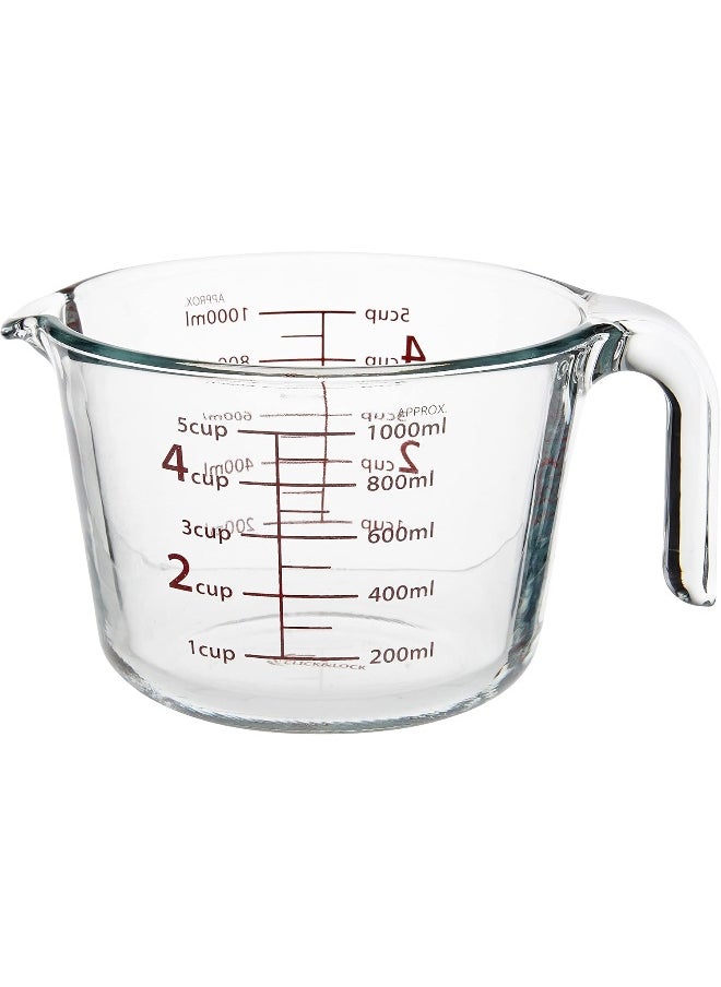 Bormioli Rocco Clicklock Glass Measuring Jug 1L - pzsku/Z06D45186F09BB71E98EFZ/45/_/1739198276/4cff20a2-d0ee-4404-8bc9-46c1560ca780