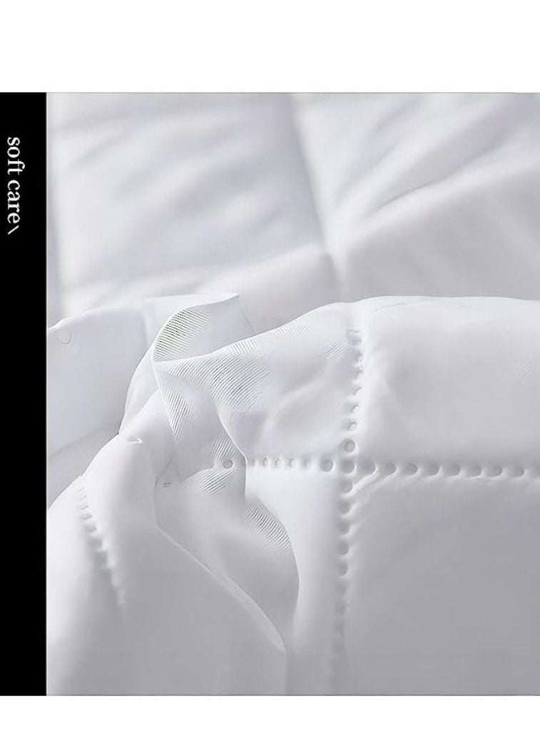 Cool Baby COOLBABY  Quilted Water Proof Fitted Mattress Protector Deep Pocket Hypoallergenic Waterproof Breathable Cooling Mattress Topper King Size  - Image 3