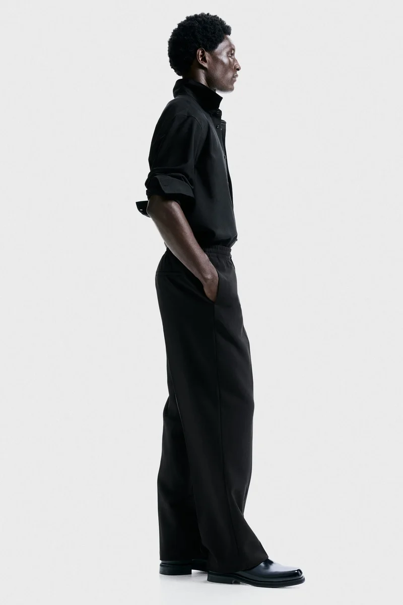 H&M  Relaxed Fit Trousers for Men | Best Price UAE