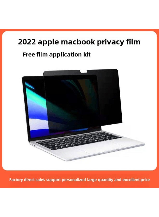 Application Of Apple Macbook Air13.6 Anti-peep Film M3/Air15.3 Inch 2024 Screen Film-Color:Hanging Anti-peep Film (pick Up And Use) Send Film Kit-Dimensions:macbook Air15.3M2/M3/2023/2024 - Image 1