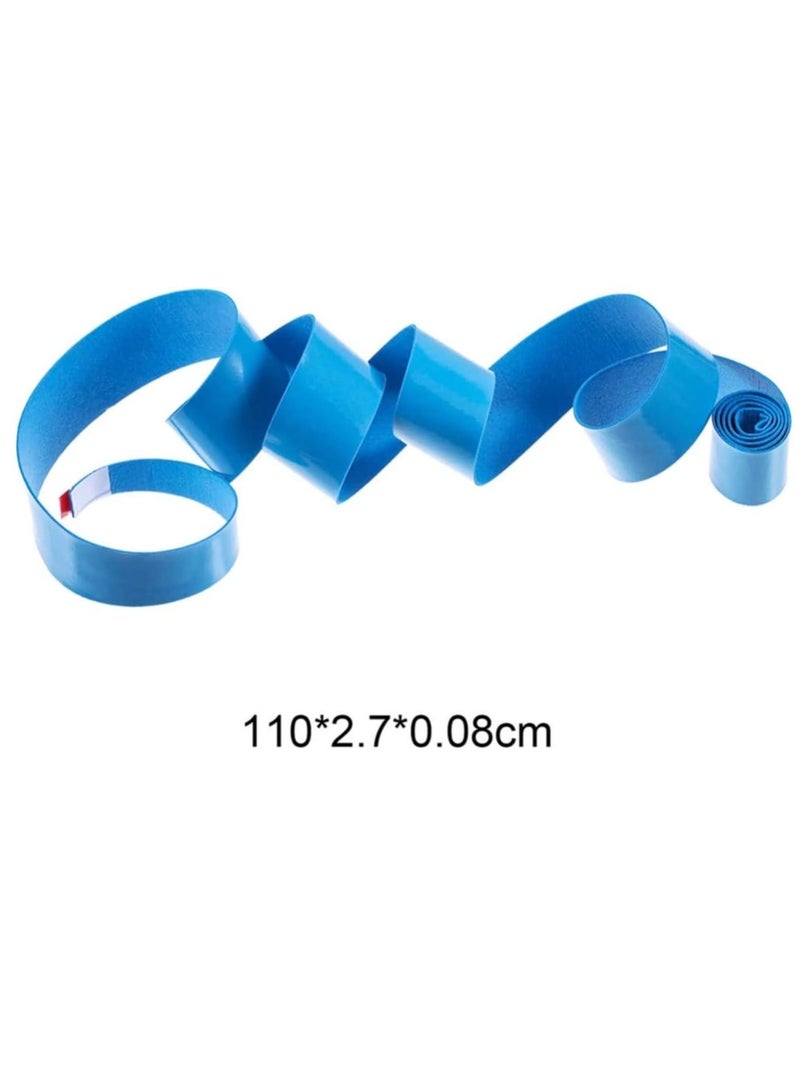 ليموس مجموعة من 5 أشرطة قبضة مضرب Overgrip للتنس وكرة الريشة وكرة المضرب، 5 ألوان، تتضمن 5 لفات من مقابض المضارب - Image 5