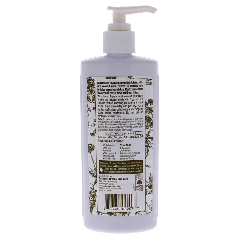 Eminence Coconut Milk Cleanser for Unisex - 8.4 oz Cleanser - Image 2