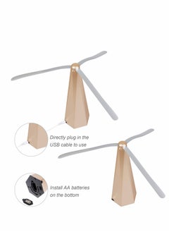KASTWAVE Fly Repellent Fan, Portable Picnic Table Fan, Outdoor Bug Fan Repellent for Indoor Outdoor Keep Flies Away from Your Food and Your Family ( 2 Pcs )  - Image 4